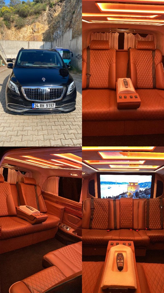 Mercedes VIP executive — long distance from Bodrum